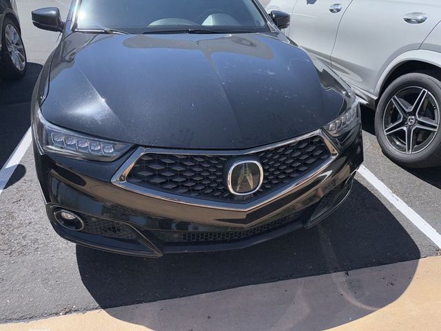 2018 Acura TLX A-Spec Red Leather