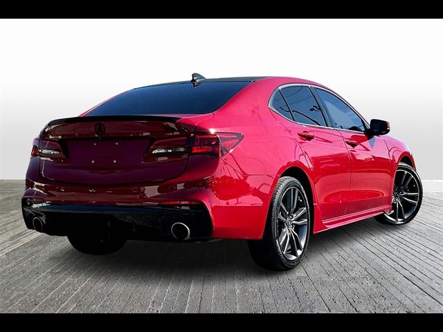 2018 Acura TLX A-Spec Red Leather