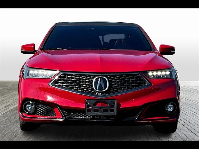 2018 Acura TLX A-Spec Red Leather