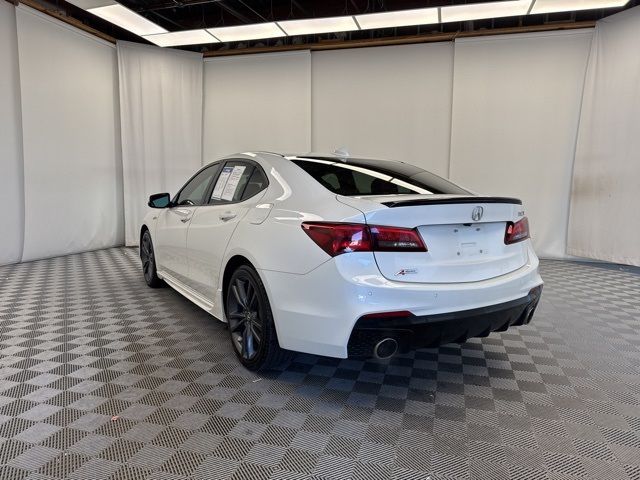 2018 Acura TLX A-Spec Red Leather