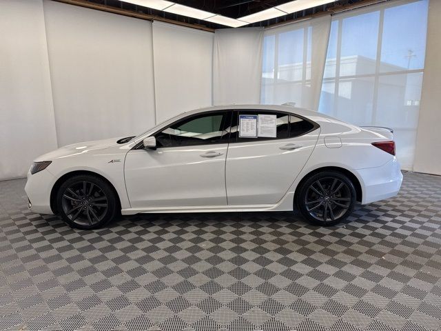 2018 Acura TLX A-Spec Red Leather