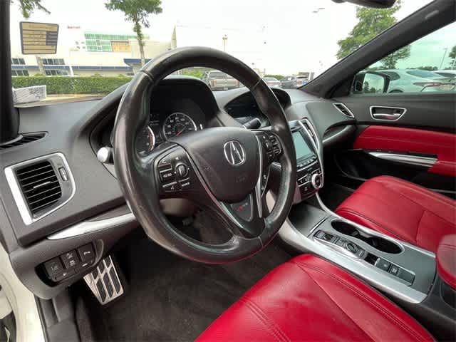 2018 Acura TLX A-Spec Red Leather