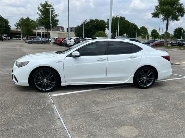 2018 Acura TLX A-Spec Red Leather