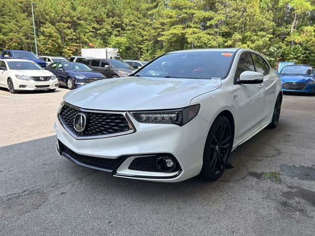 2018 Acura TLX A-Spec Red Leather