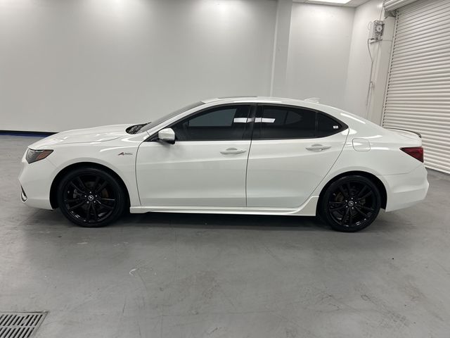 2018 Acura TLX A-Spec Red Leather