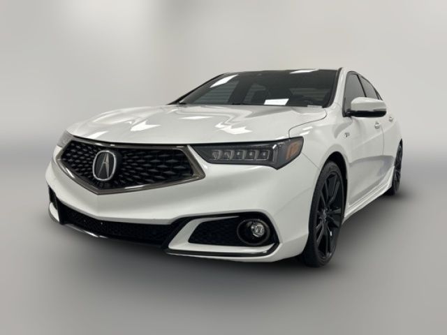 2018 Acura TLX A-Spec Red Leather