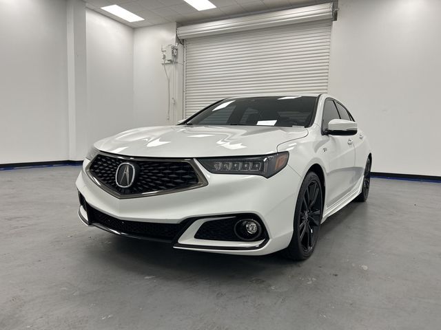 2018 Acura TLX A-Spec Red Leather