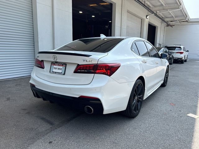 2018 Acura TLX A-Spec Red Leather