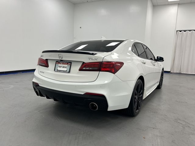 2018 Acura TLX A-Spec Red Leather