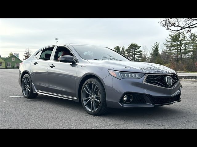 2018 Acura TLX A-Spec Red Leather