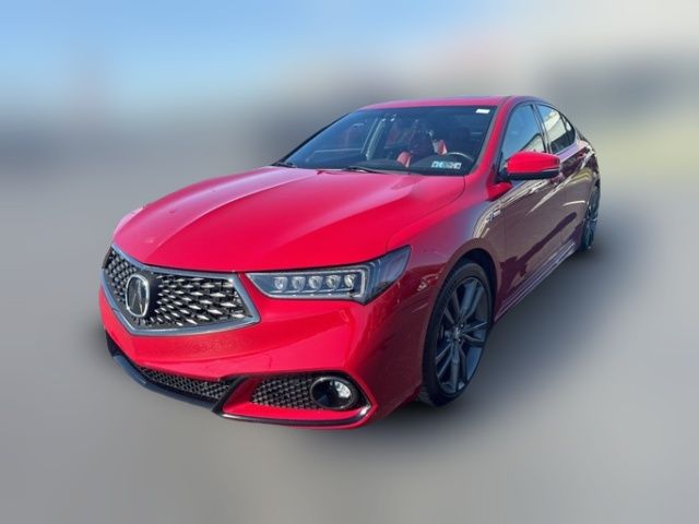 2018 Acura TLX A-Spec Red Leather