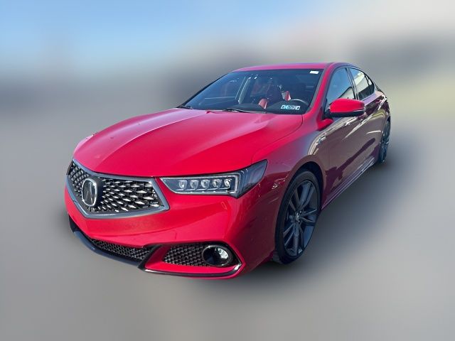 2018 Acura TLX A-Spec Red Leather