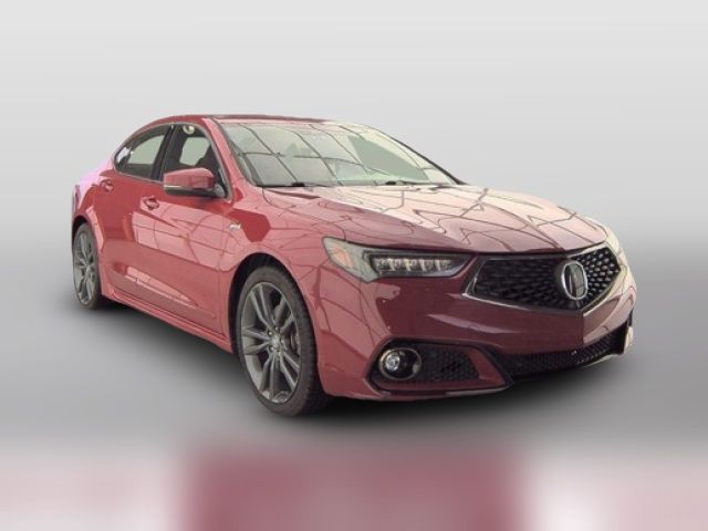 2018 Acura TLX A-Spec Red Leather