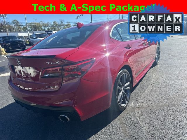 2018 Acura TLX A-Spec Red Leather