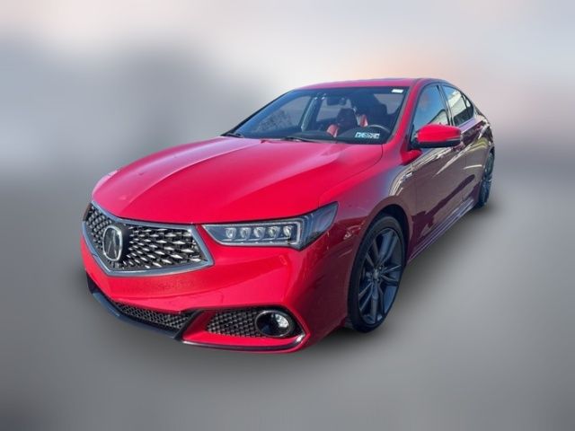 2018 Acura TLX A-Spec Red Leather