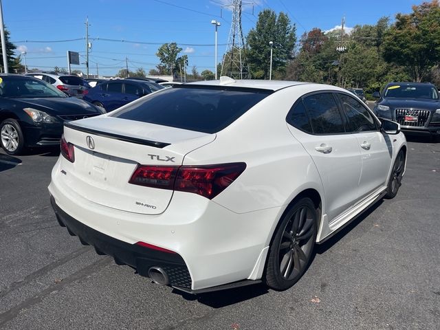 2018 Acura TLX A-Spec Red Leather