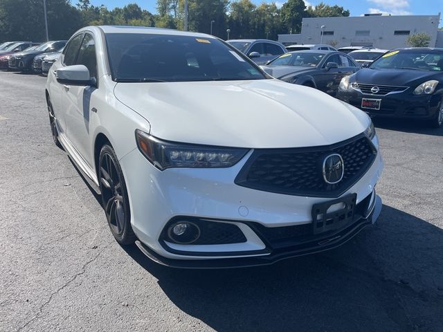 2018 Acura TLX A-Spec Red Leather