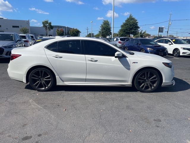 2018 Acura TLX A-Spec Red Leather