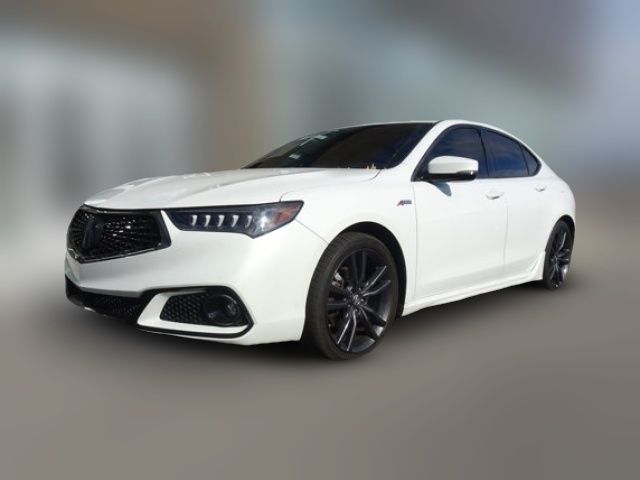 2018 Acura TLX A-Spec Red Leather