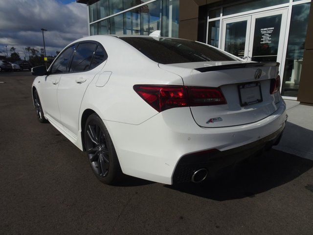 2018 Acura TLX A-Spec Red Leather