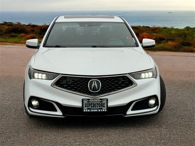 2018 Acura TLX A-Spec Red Leather