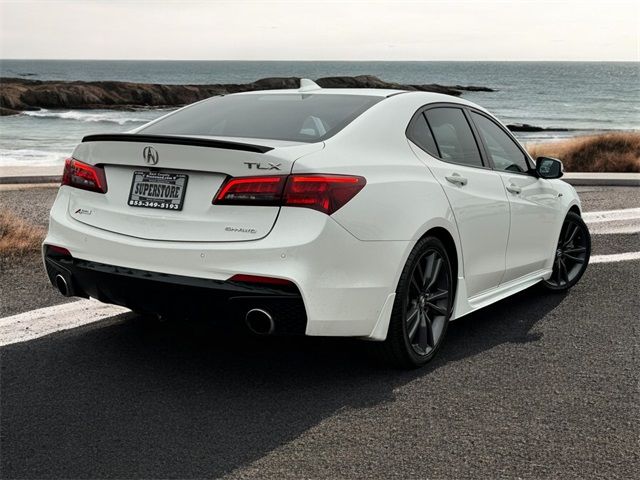 2018 Acura TLX A-Spec Red Leather