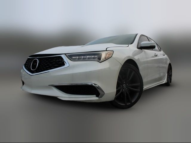 2018 Acura TLX A-Spec Red Leather