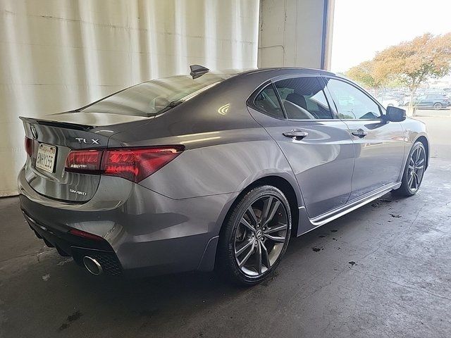 2018 Acura TLX A-Spec Red Leather