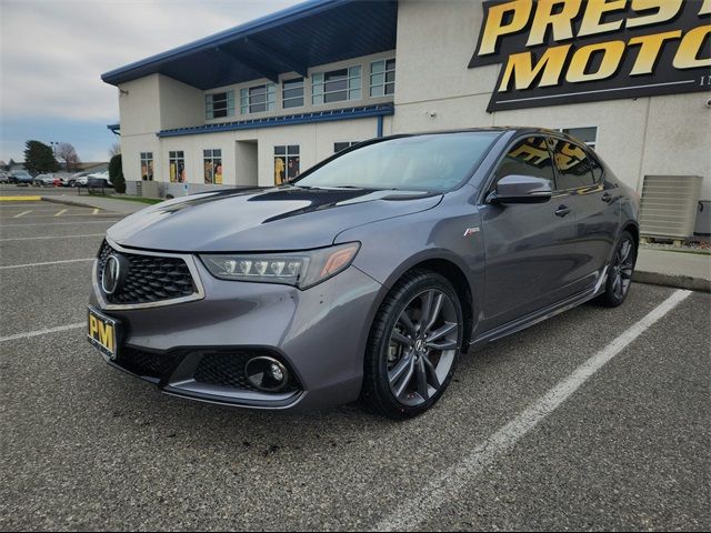 2018 Acura TLX A-Spec Red Leather