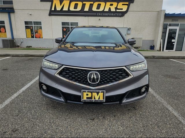 2018 Acura TLX A-Spec Red Leather