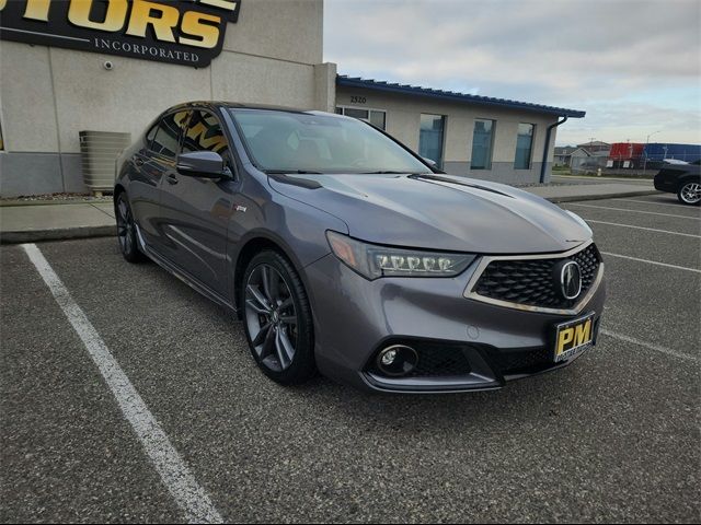 2018 Acura TLX A-Spec Red Leather