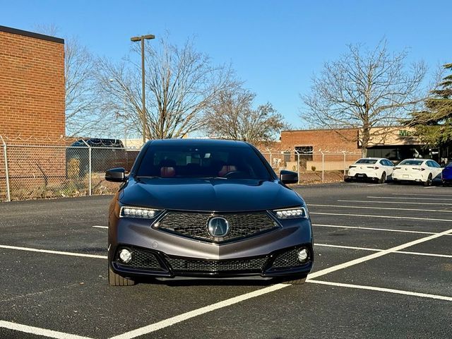 2018 Acura TLX A-Spec Red Leather