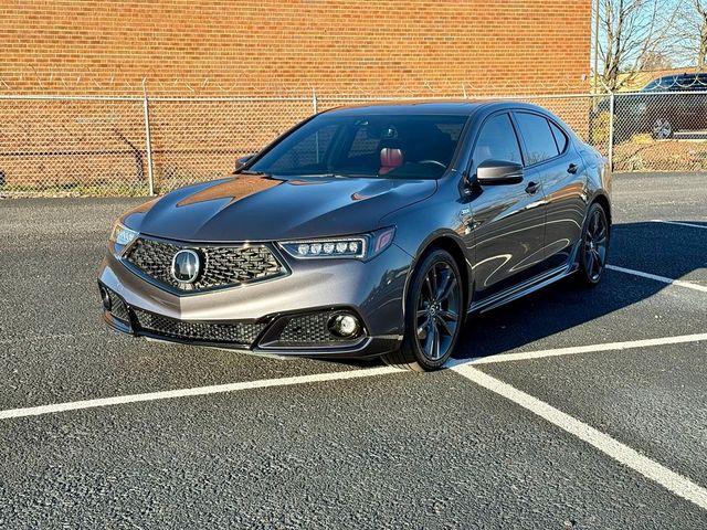 2018 Acura TLX A-Spec Red Leather