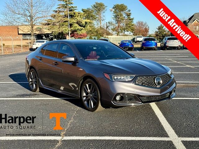 2018 Acura TLX A-Spec Red Leather