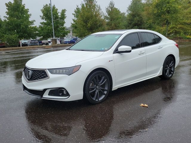 2018 Acura TLX A-Spec Red Leather