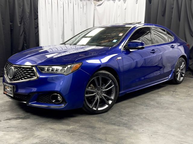 2018 Acura TLX A-Spec Red Leather