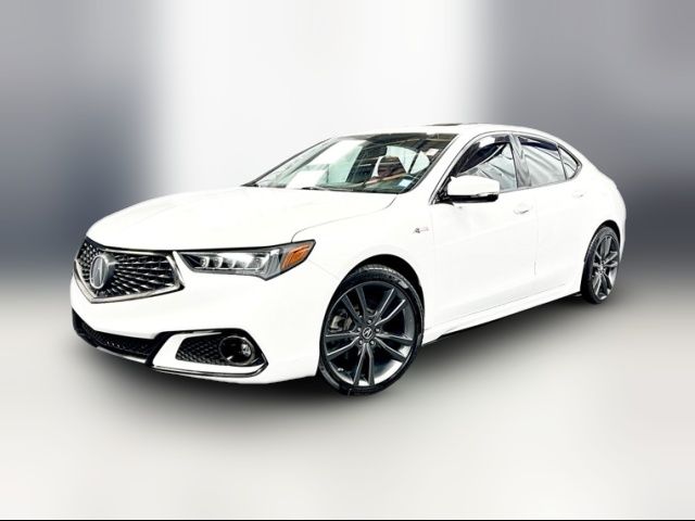 2018 Acura TLX A-Spec Red Leather