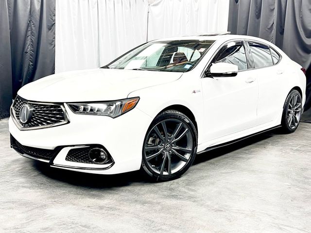 2018 Acura TLX A-Spec Red Leather