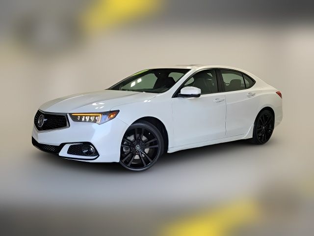 2018 Acura TLX A-Spec Red Leather