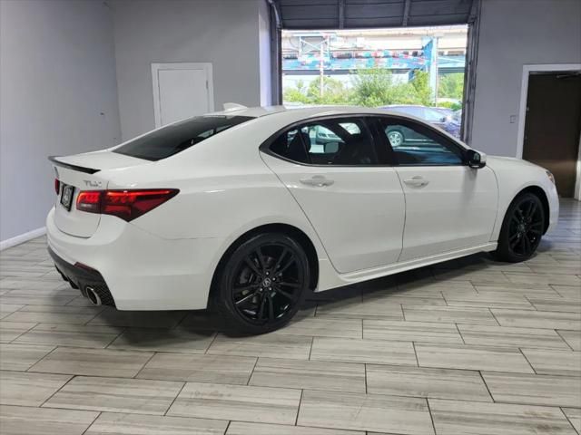 2018 Acura TLX A-Spec Red Leather