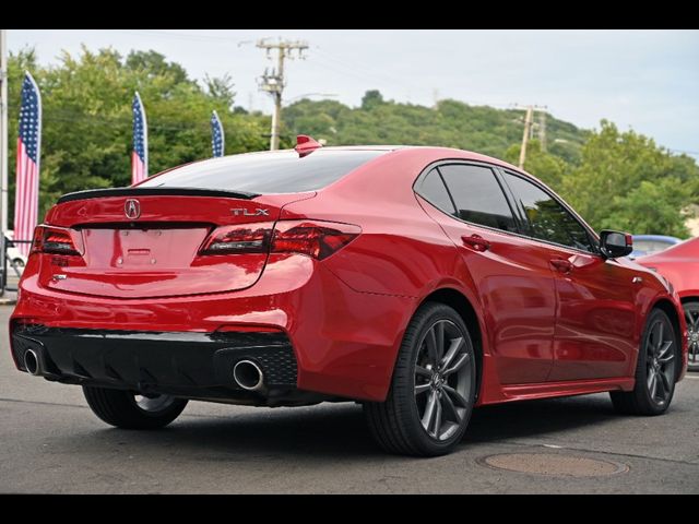 2018 Acura TLX A-Spec Red Leather