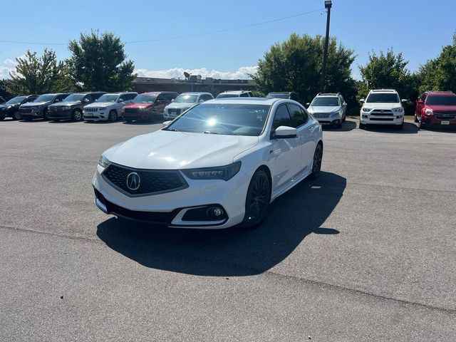 2018 Acura TLX A-Spec Red Leather