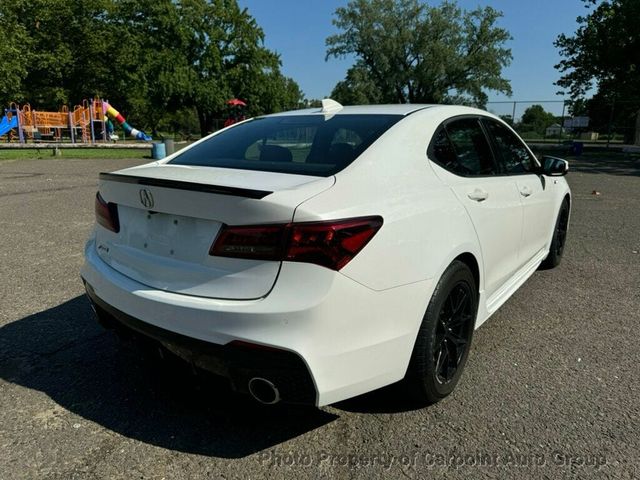 2018 Acura TLX A-Spec Red Leather