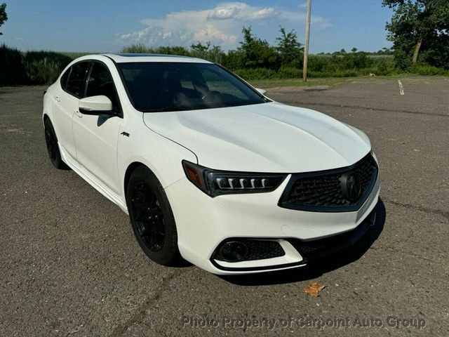 2018 Acura TLX A-Spec Red Leather