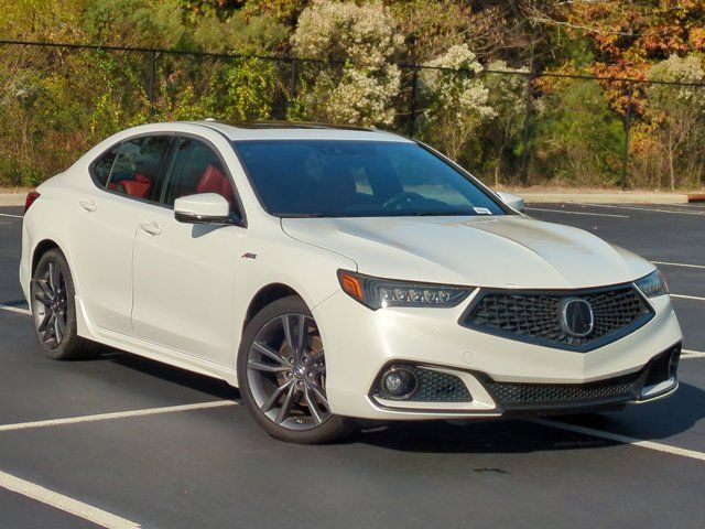 2018 Acura TLX A-Spec Red Leather