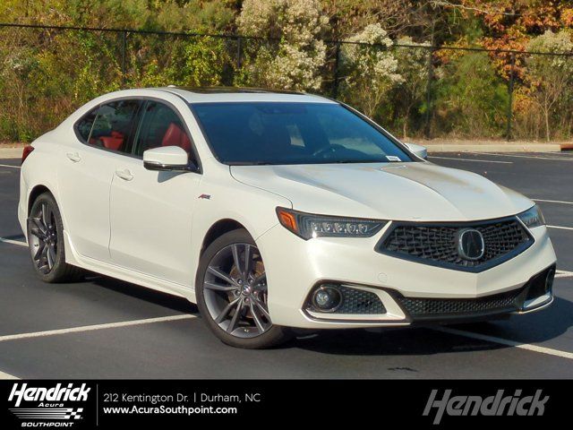 2018 Acura TLX A-Spec Red Leather