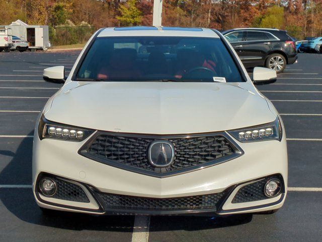 2018 Acura TLX A-Spec Red Leather