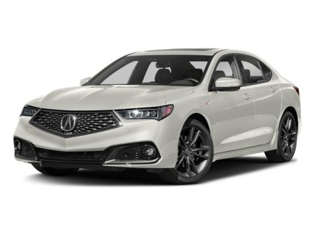 2018 Acura TLX A-Spec Red Leather