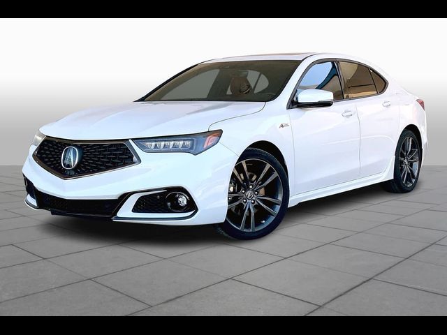 2018 Acura TLX A-Spec Red Leather