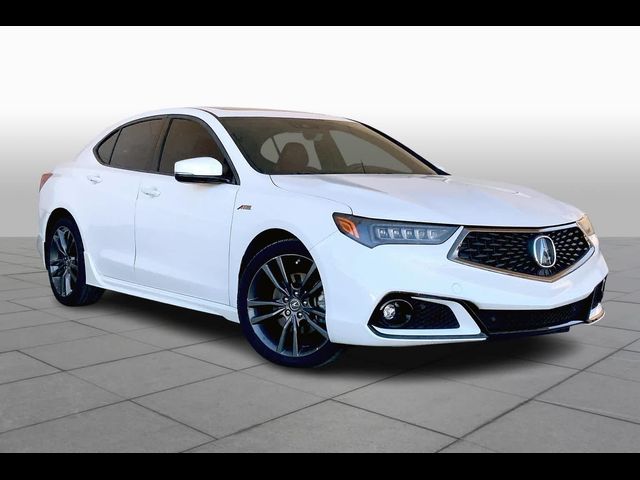 2018 Acura TLX A-Spec Red Leather